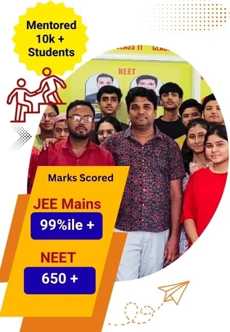 Gyan Sanchar students with their teachers, and the marks they scored: JEE Mains 99%ile and above, NEET 650 and above